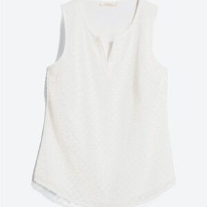 NWT White Sleeveless Top